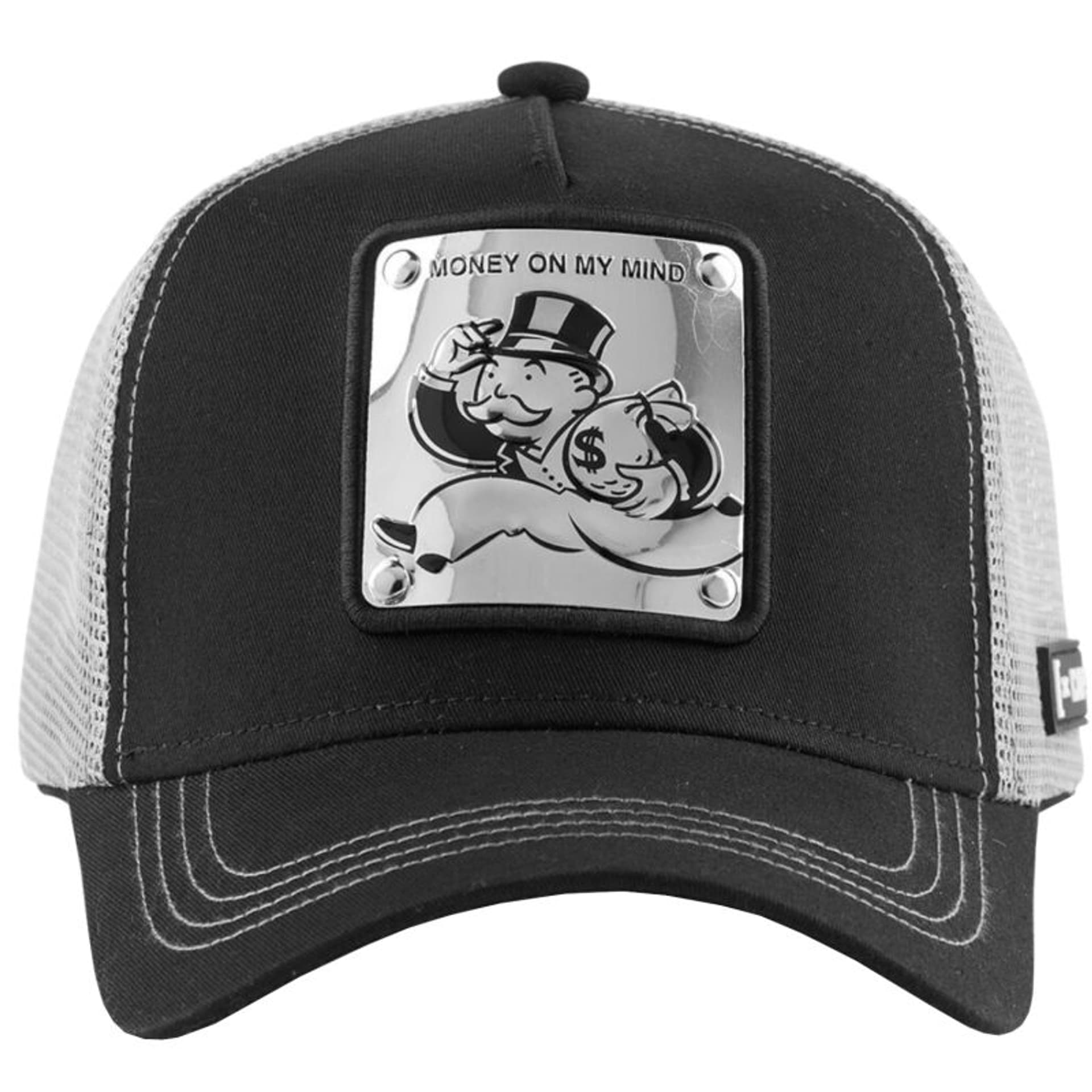 

Czapka z daszkiem Capslab Freegun Monopoly Money Cap CL-MON (kolor Czarny. Szary/Srebrny, rozmiar, Kolor czarny. szary/srebrny/rozmiar one size