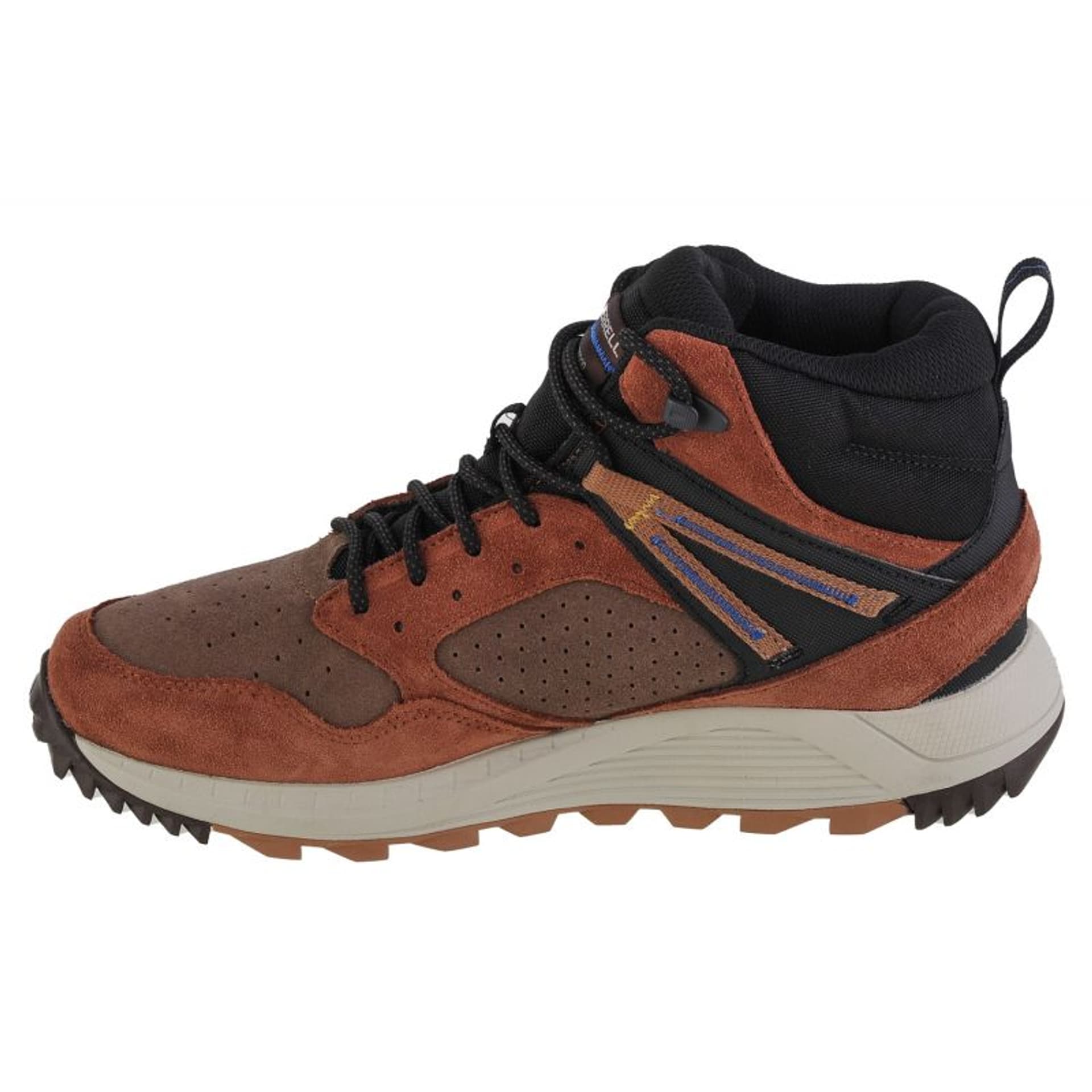 

Buty Merrell Wildwood Sneaker Mid WP M (kolor Brązowy, rozmiar 41)