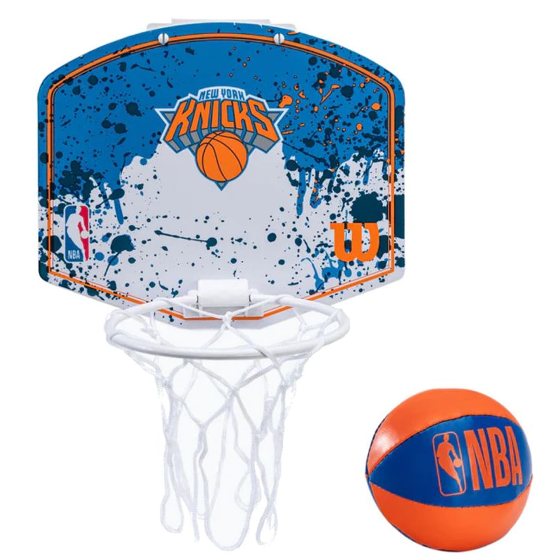 

Tablica do koszykówki Mini Wilson NBA (kolor Niebieski. Pomarańczowy, rozmiar, Kolor niebieski. pomarańczowy/rozmiar one size