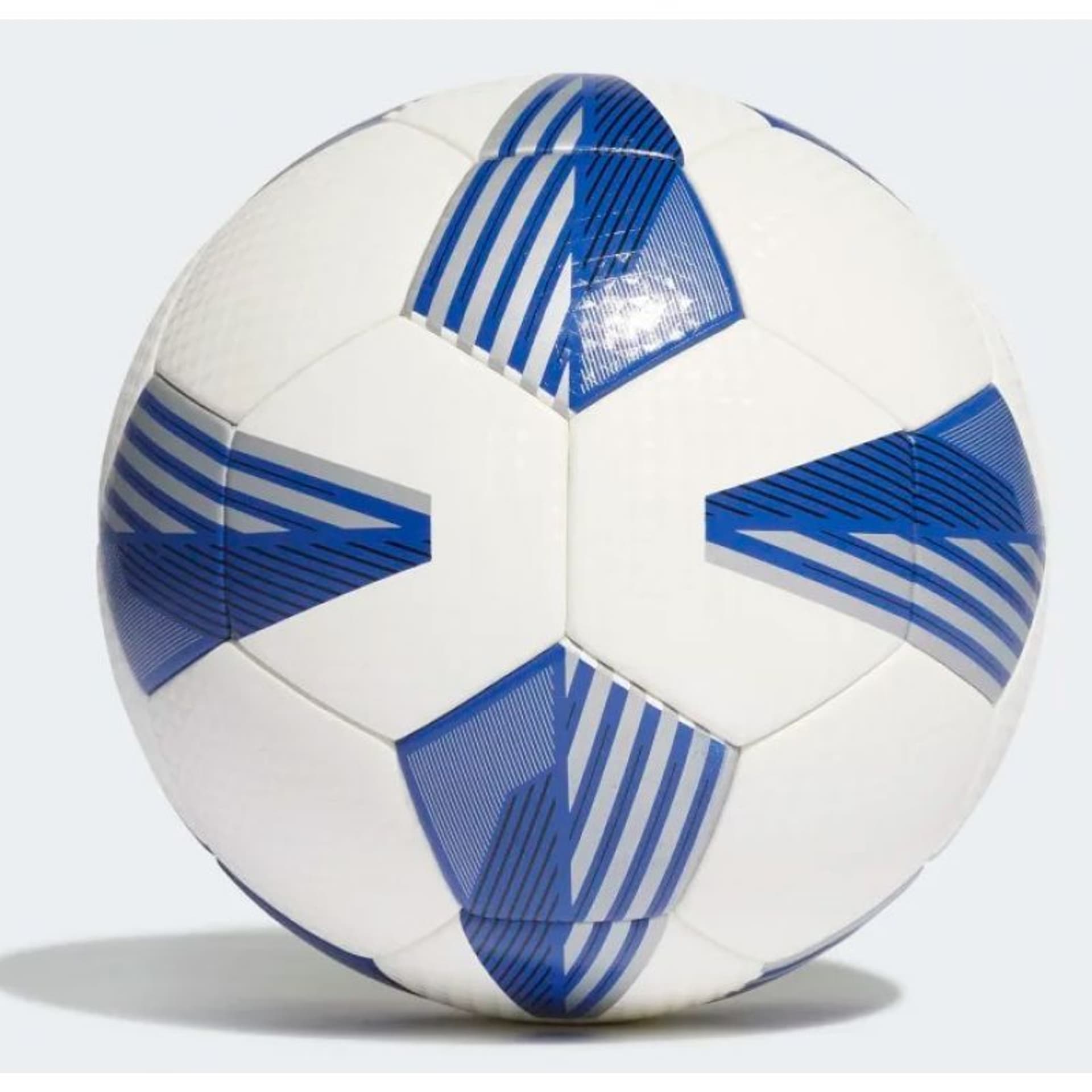 

Piłka nożna adidas Tiro League TB (kolor Biały. Niebieski, rozmiar 5)