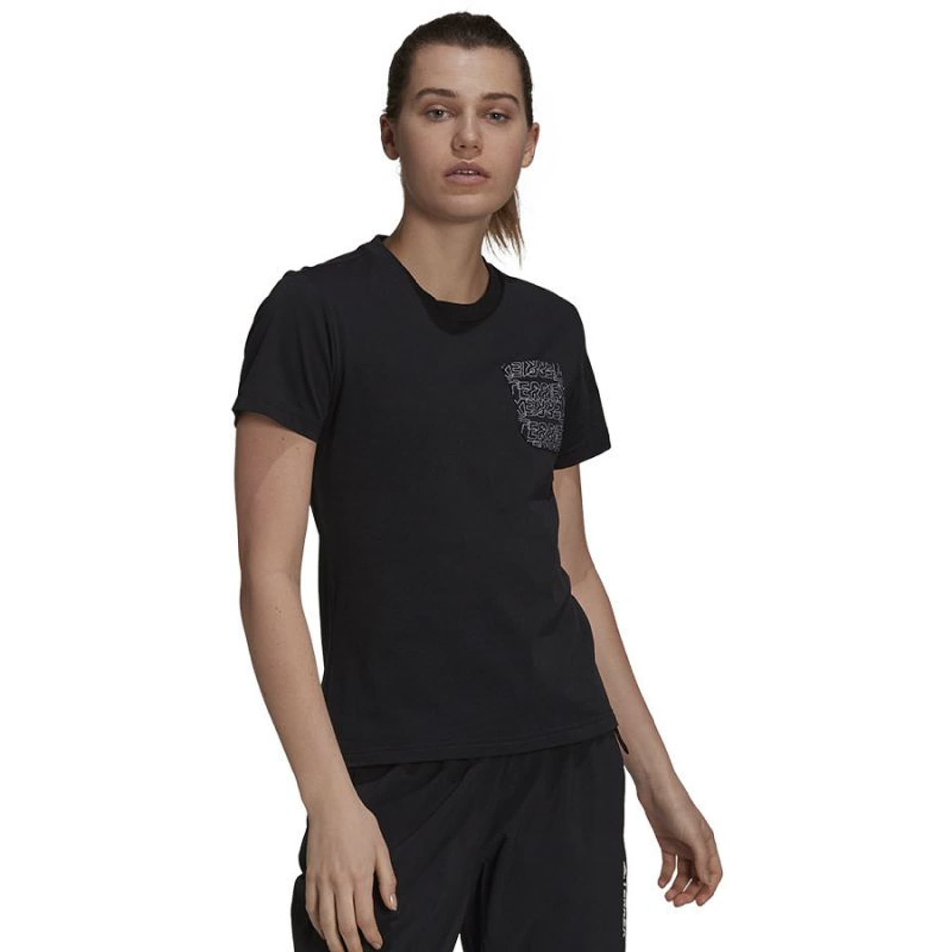 

Koszulka adidas TX Pocket Tee W (kolor Czarny, rozmiar M)