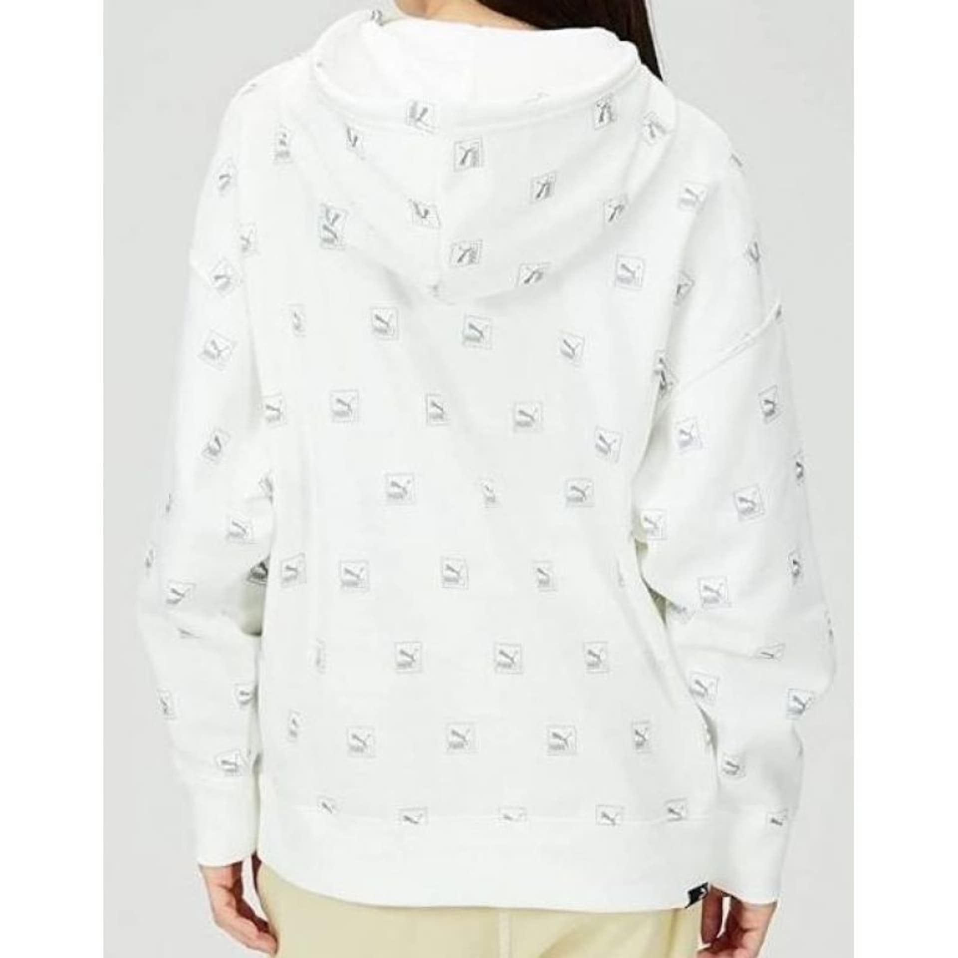 

Bluza Puma Brand Love AOP Hoodie FL W 535706 (kolor Biały, rozmiar S)