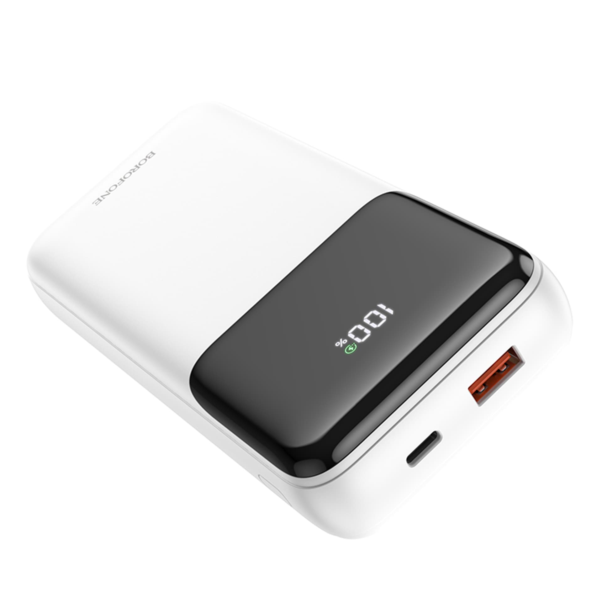 

BOROFONE POWER BANK 20000MAH BJ22A - USB - PD QC 3.0 22,5W Z KABLAMI TYP C I LIGHTNING BIAŁY