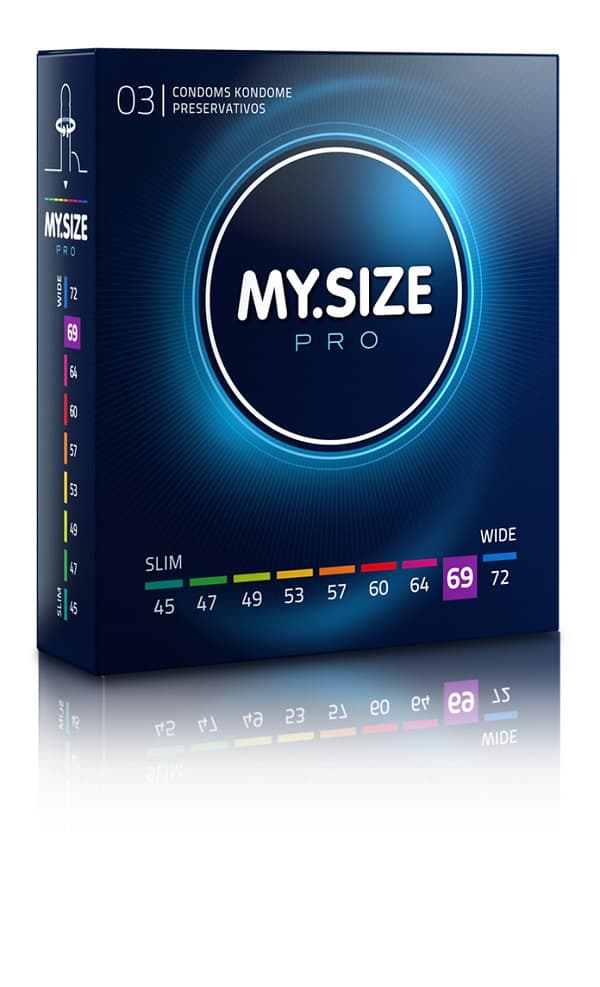 

MY.SIZE PRO Condoms prezerwatywy 69mm 3szt