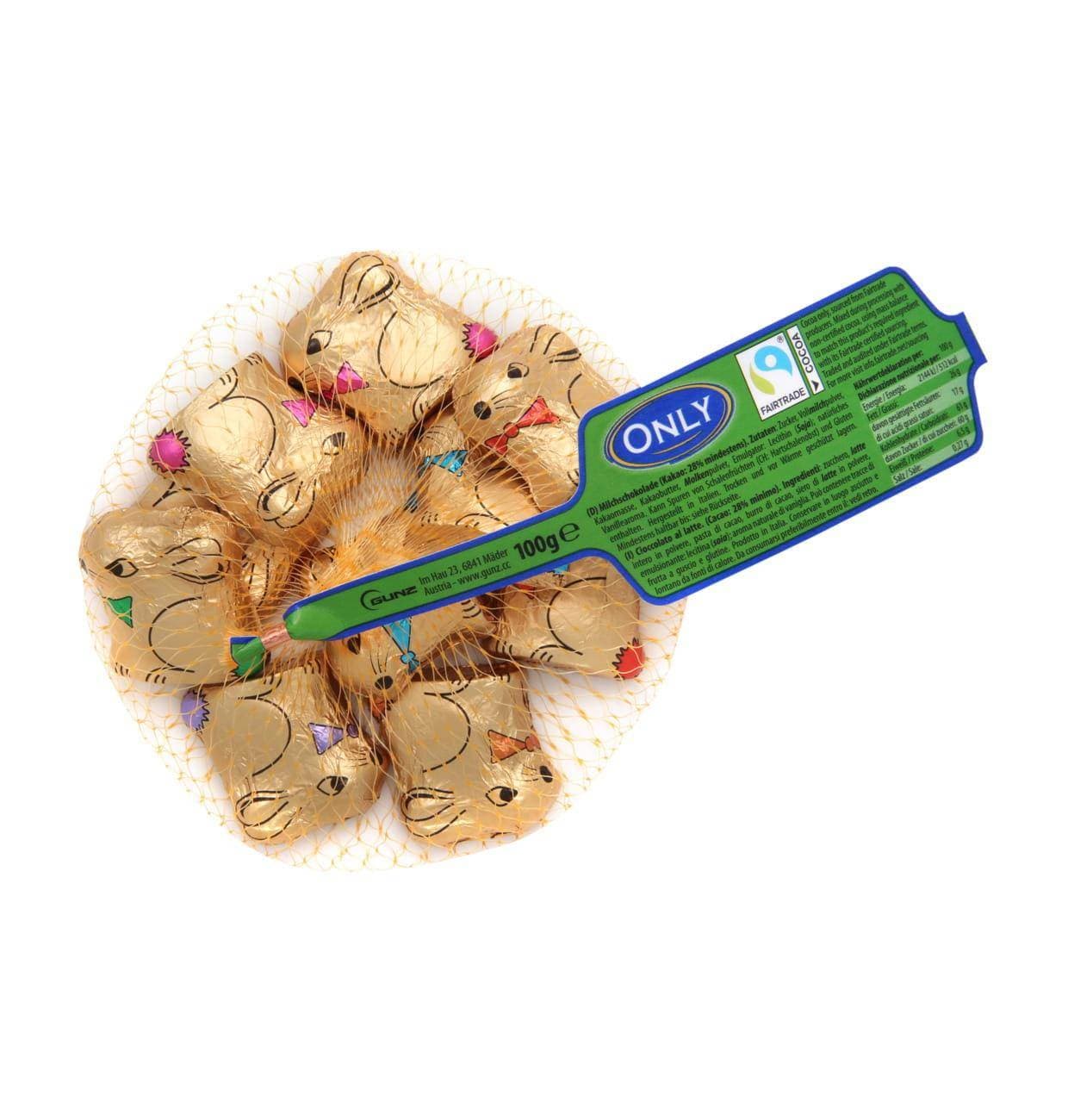 

Only Złote Zajączki Wielkanocne 100 g