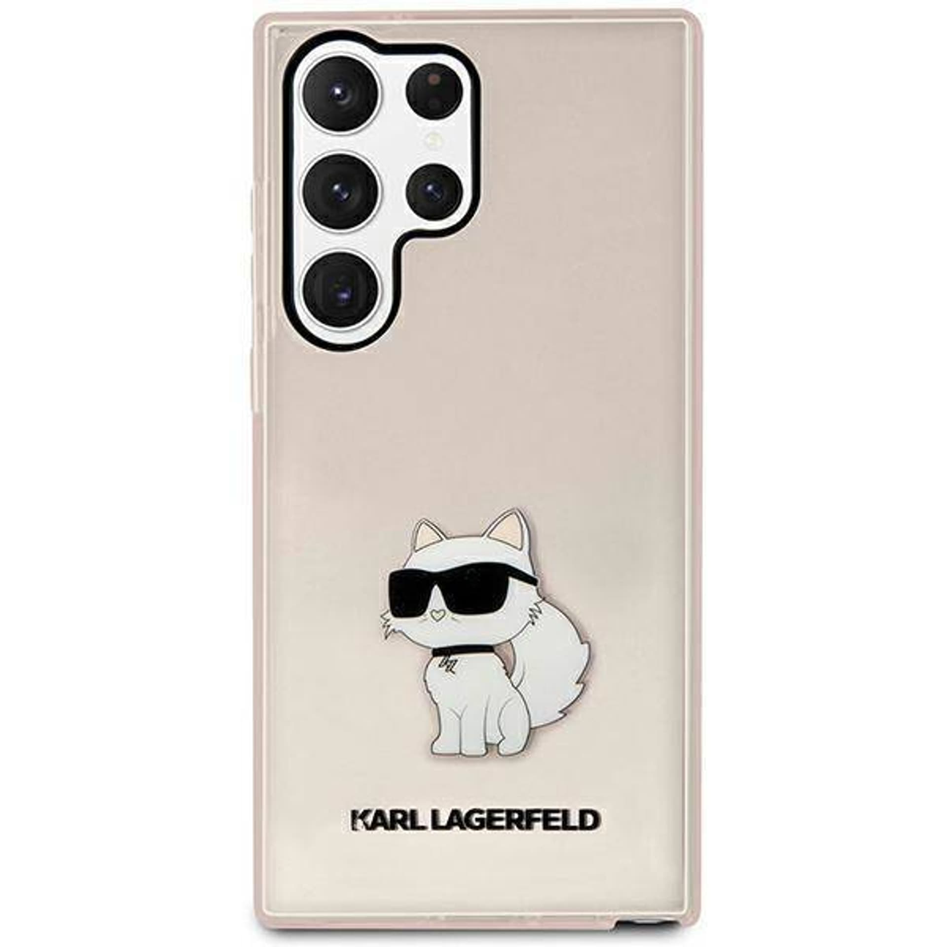 

Karl Lagerfeld KLHCS23LHNCHTCP S23 Ultra S918 różowy/pink hardcase Ikonik Choupette