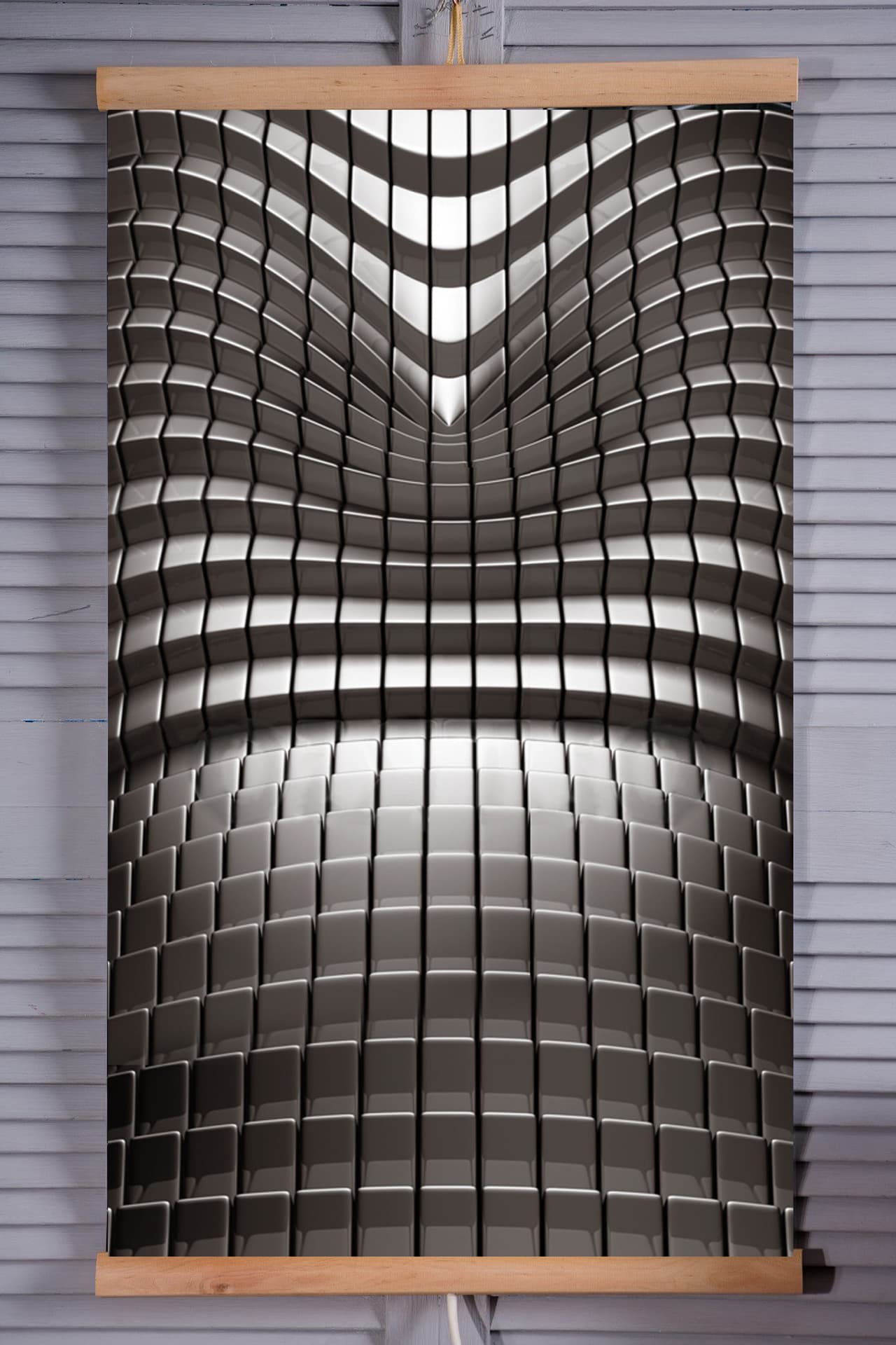 

Grzejnik na podczerwień - giętki panel grzewczy 430W TRIO wzór 7 abstrakcja, wymiary 100x57cm