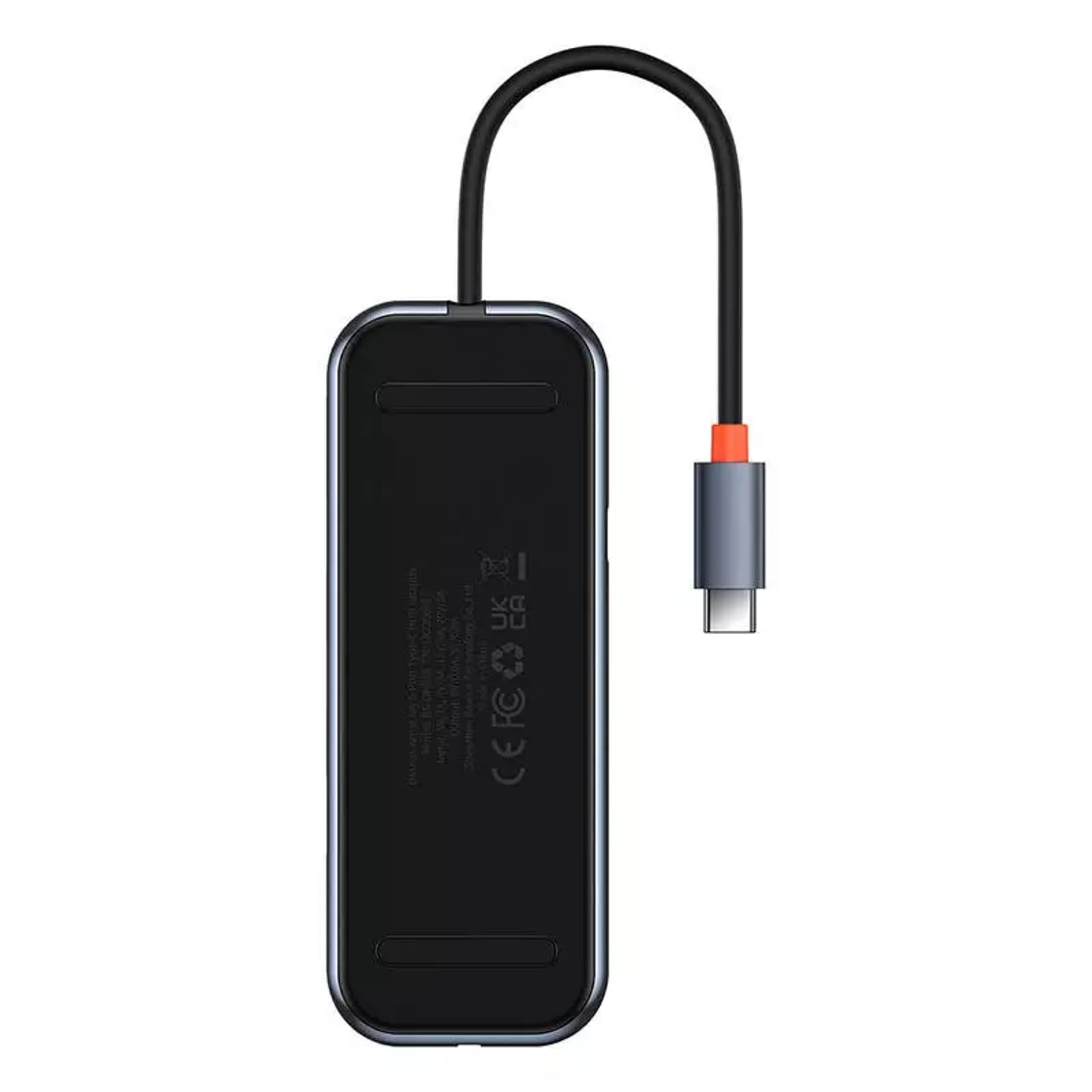 

Hub 5w1 Baseus AcmeJoy series USB-C do 2xUSB 3.0 + USB 2.0 + USB-C PD + HDMI (szary)
