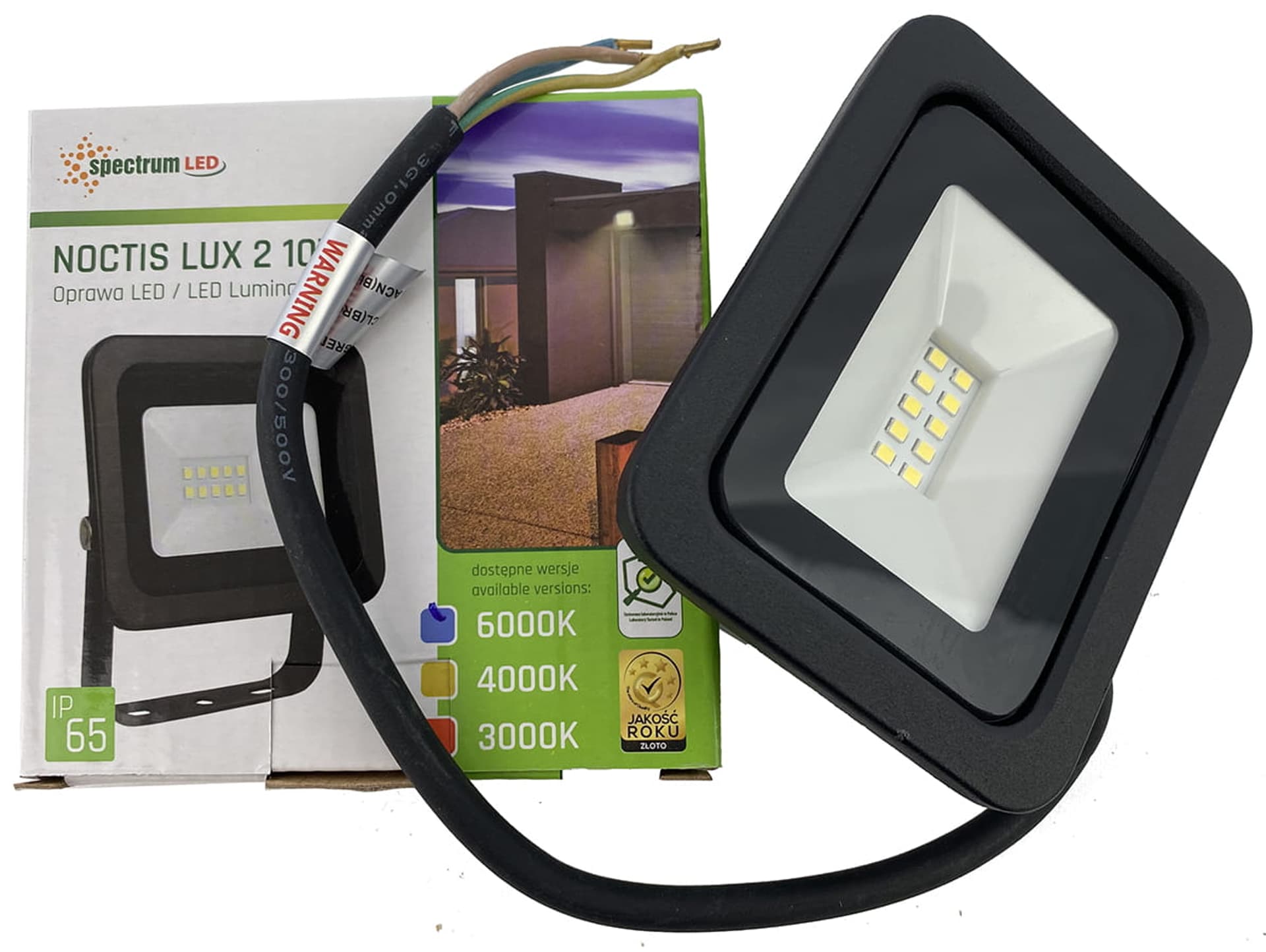 

Reflektor LED Noctis wodoszczelny IP65 (10 W)