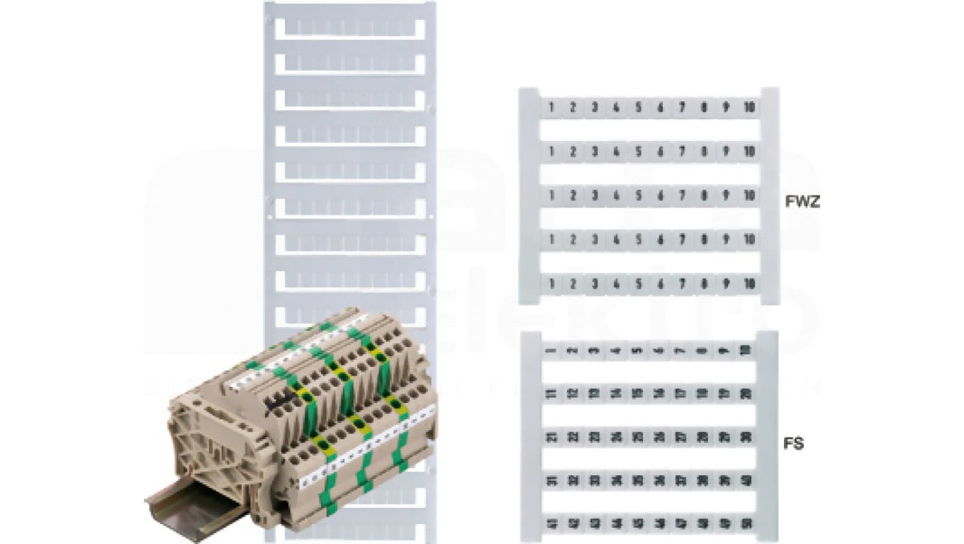 

Oznacznik DEK 5 FWZ L1-PE 0354361187 /500szt./