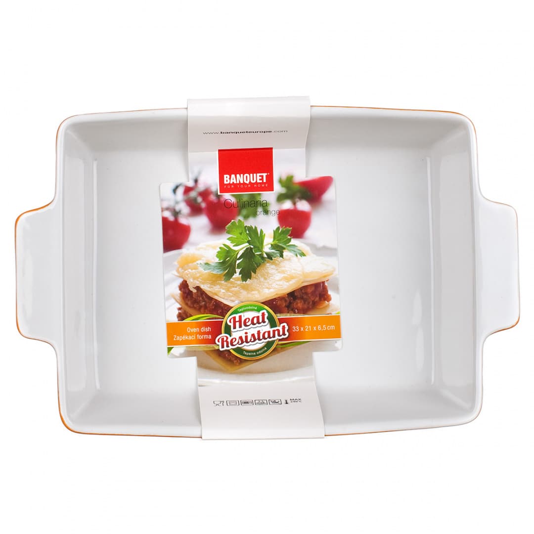 

MISA NACZYNIE CERAMICZNE DO ZAPIEKANIA 33x21 cm ORANGE BANQUET