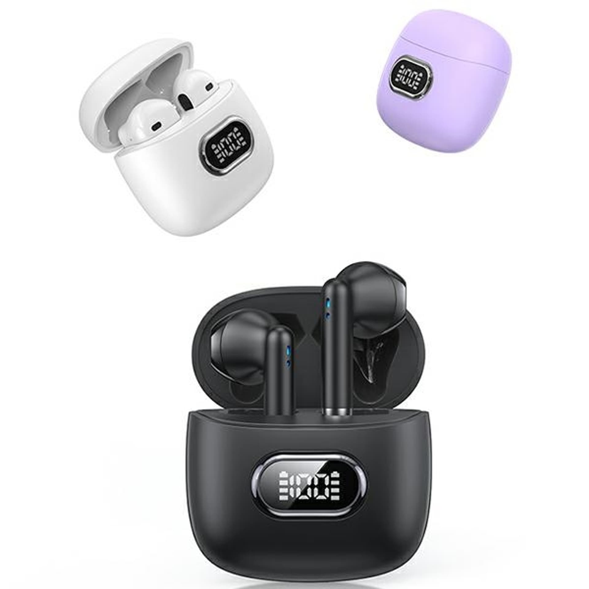 

USAMS Słuchawki Bluetooth 5.3 TWS IA II series bezprzewodowe purpurowy/purple BHUIAII03 (USAMS-IAII15)