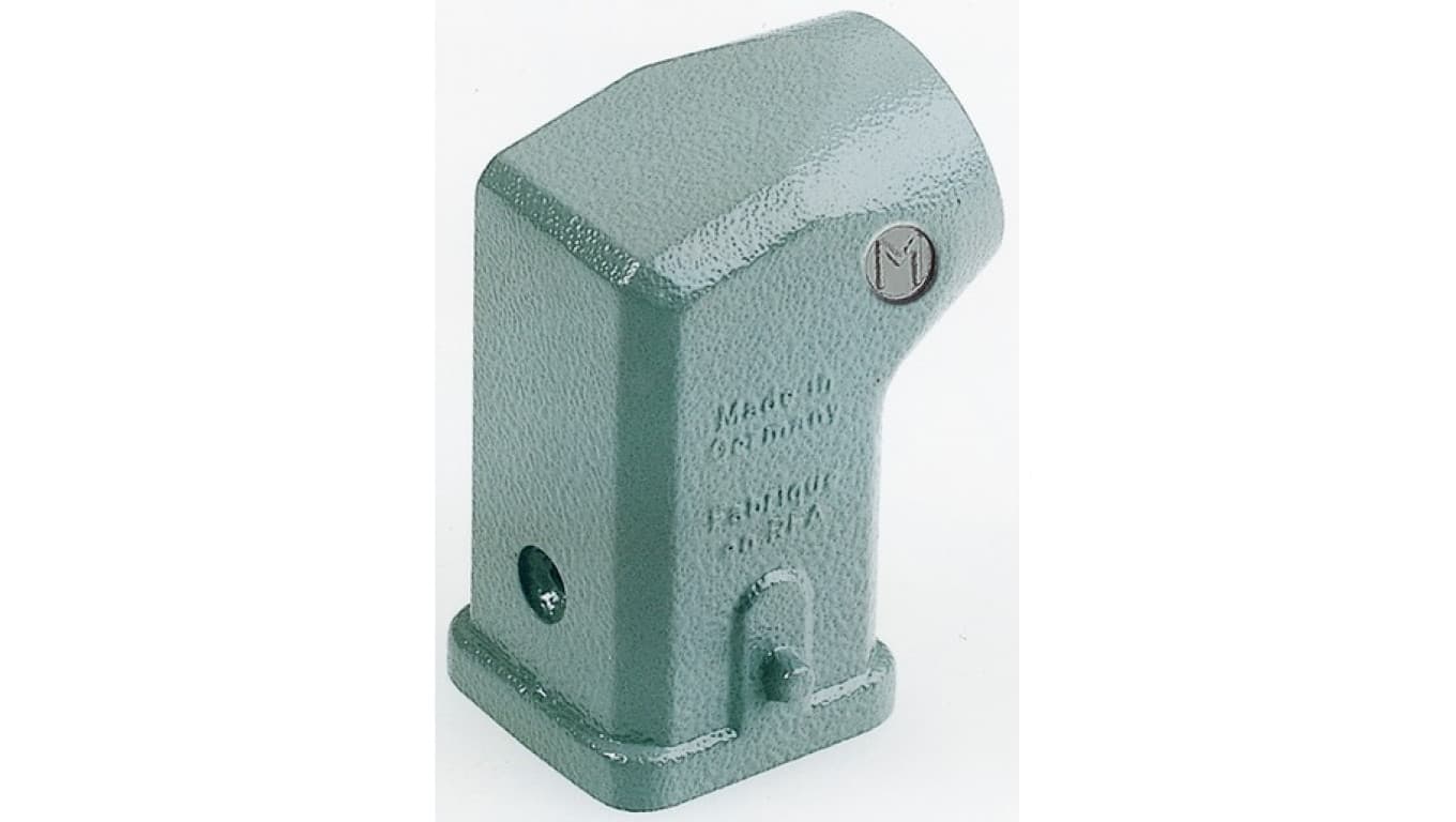 

Obudowa wtyczki metalowa wejście kątowe M20 19200031640