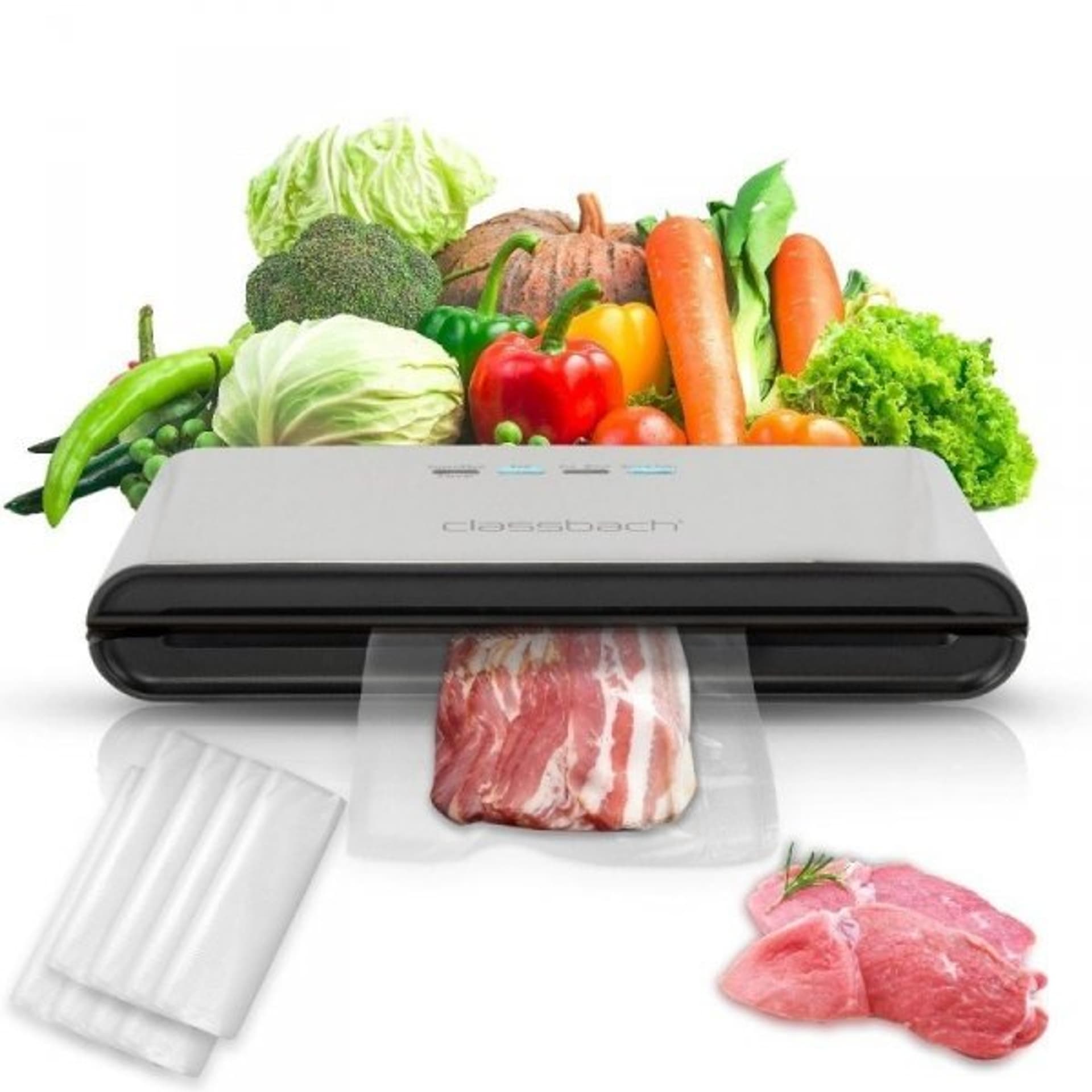 

Automatyczna zgrzewarka próżniowa Classbach C-VK 4000 Oficjalny sklep Classbach