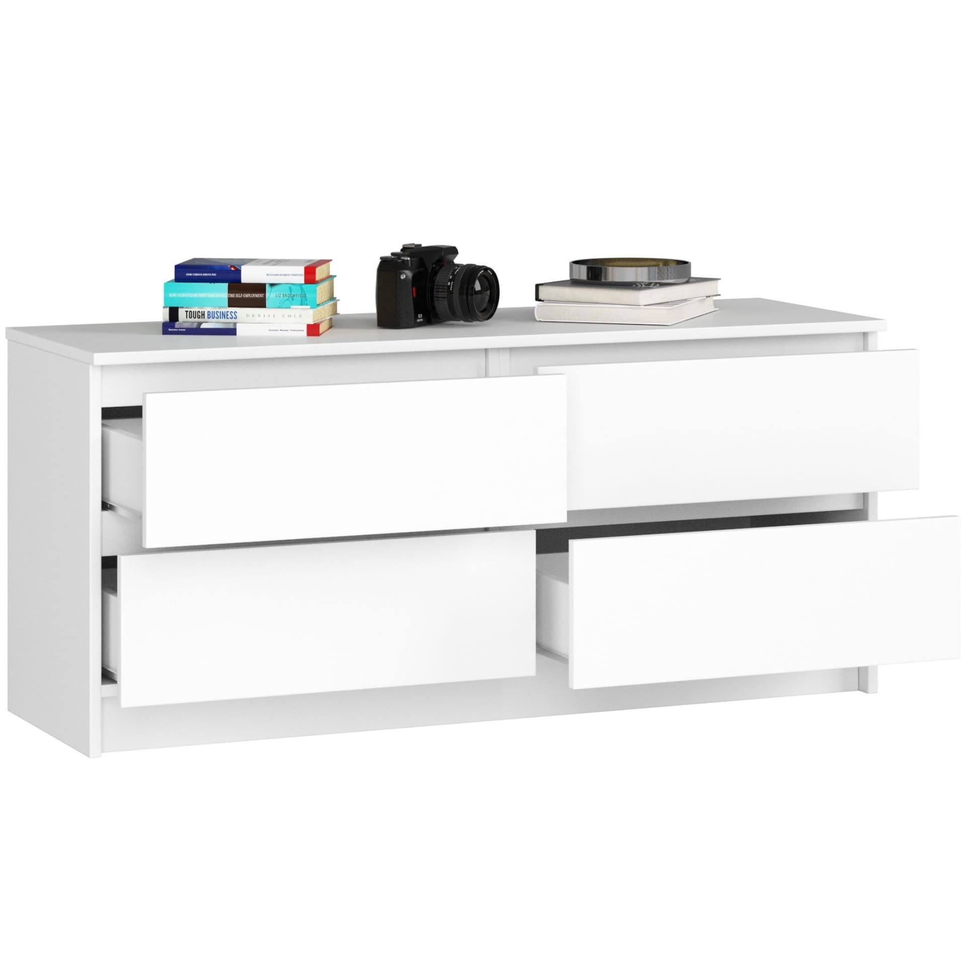 

KOMODA K120 4SZ CLP BIAŁY