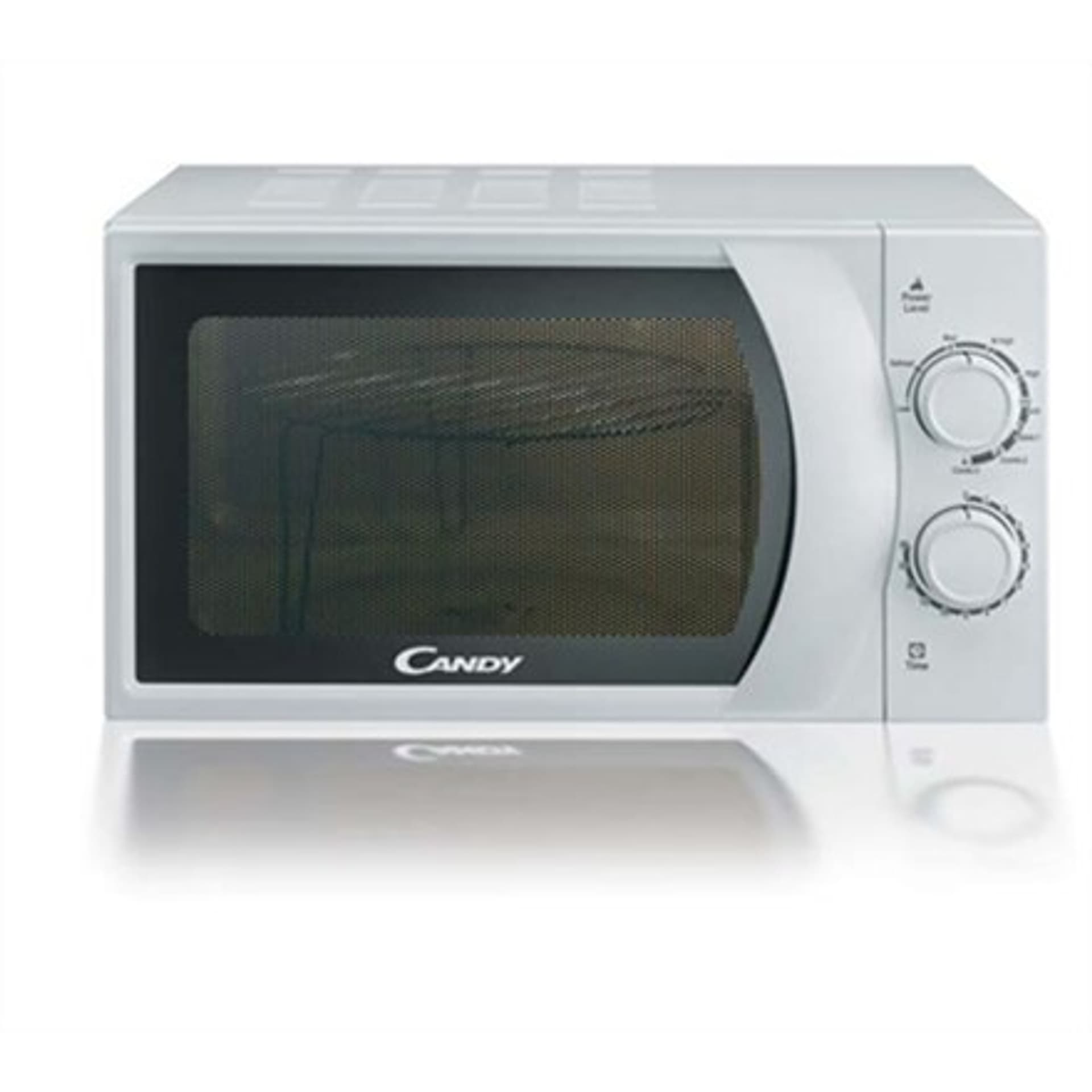 

Candy Kuchenka mikrofalowa CMG 2071 M Wolnostojąca, Grill, Obrotowa, 700 W, Biała