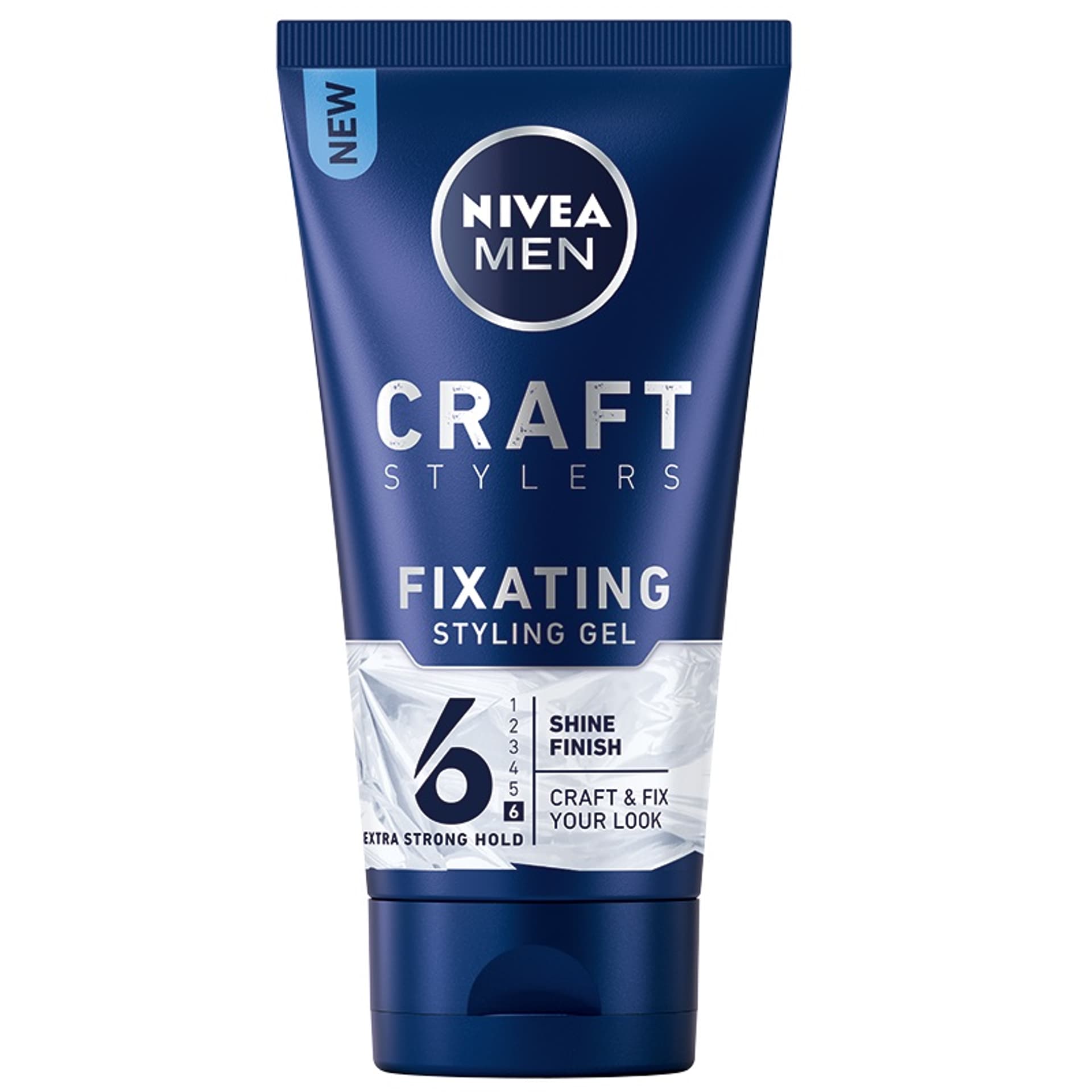 

Nivea Fixating Men Craft Stylers Shine Żel do włosów 150ml (M)