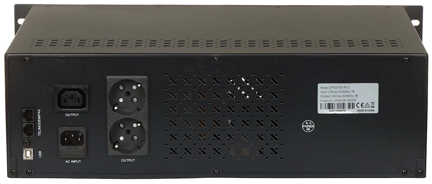 

ZASILACZ UPS AT-UPS2000R/2-RACK 2000 VA EAST