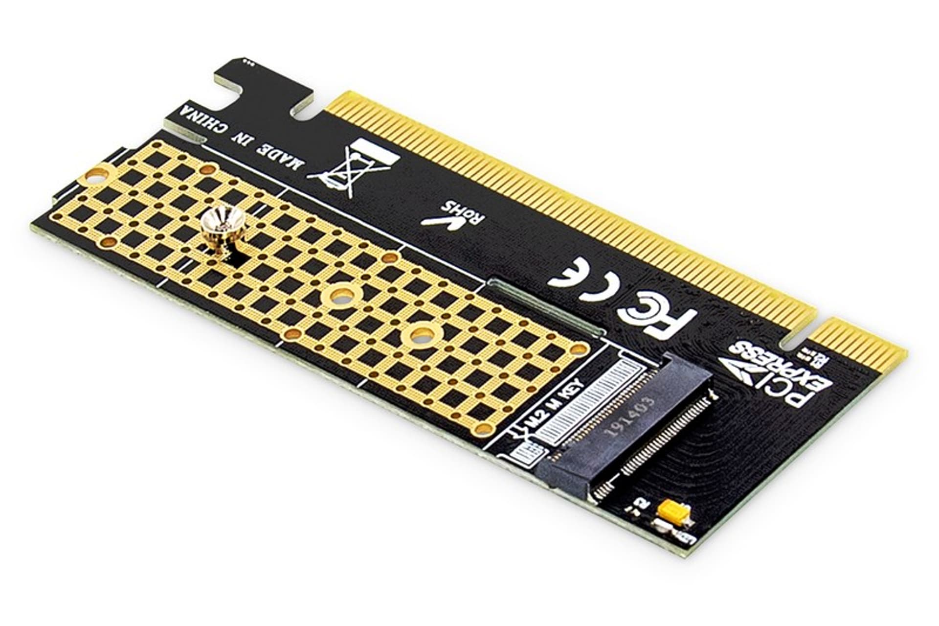 

Karta rozszerzeń (Kontroler) M.2NVMe SSD PCIe 3.0 x16 SATA, Kontroler) m.2nvme ssd pcie 3.0 x16 sat
