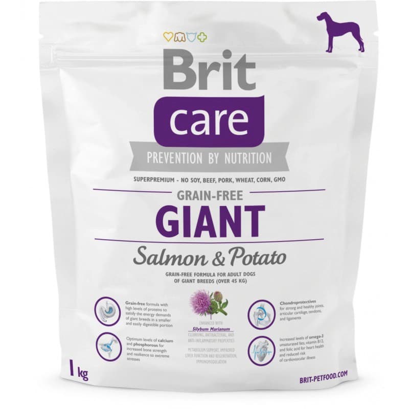 

BRIT CARE GRAIN-FREE GIANT SALMON & POTATO 1kg