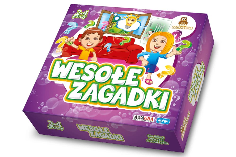 

GRA EDUKACYJNA 2W1 WESOŁE ZAGADKI PODWODNE PRZYGOD