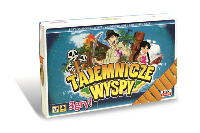 

GRA TAJEMNICZE WYSPY/ZBUDUJ DRABINĘ/KTO ZGUBIŁ WĘŻ