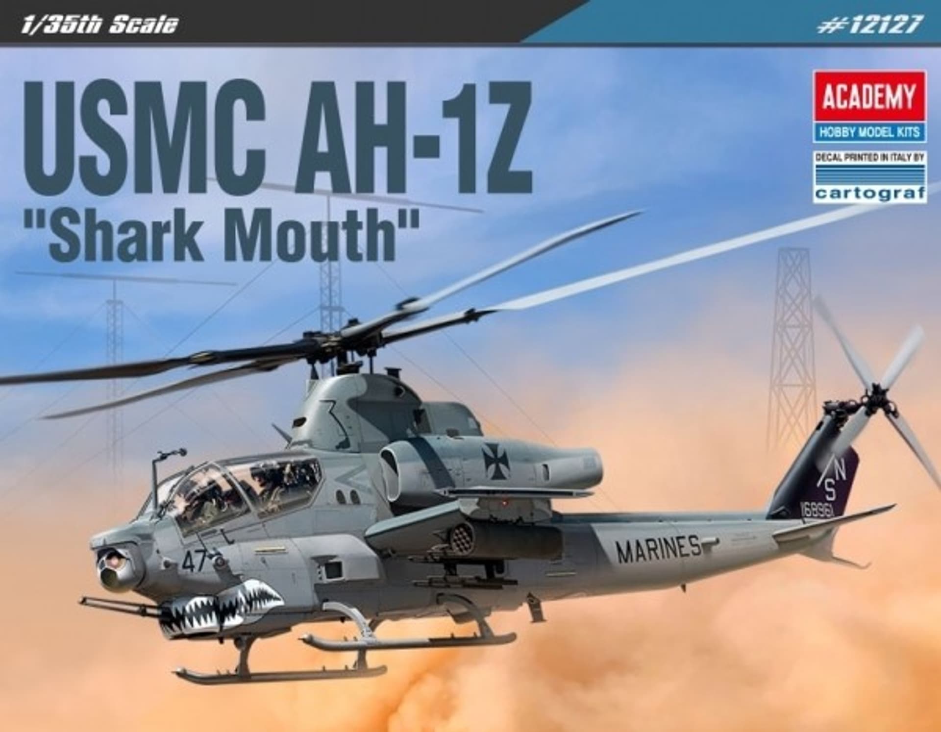 

Model plastikowy USMC AH-1Z Shark Mouth