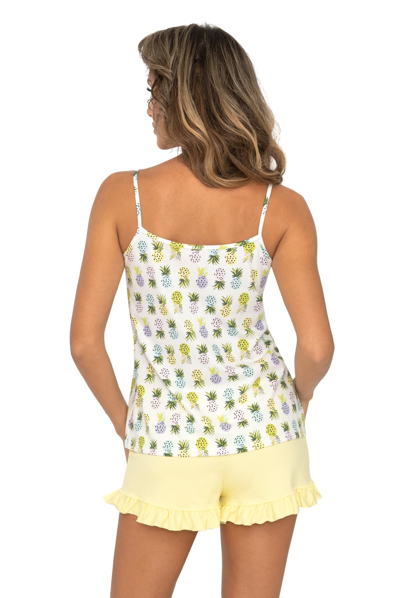 

PIŻAMA DAMSKA ANANAS II 1/2 (kolor yellow, rozmiar L)