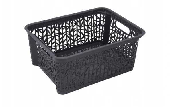 

Koszyk pojemnik organizer w kolorze antracytowym 23,5x17,7x8,5cm