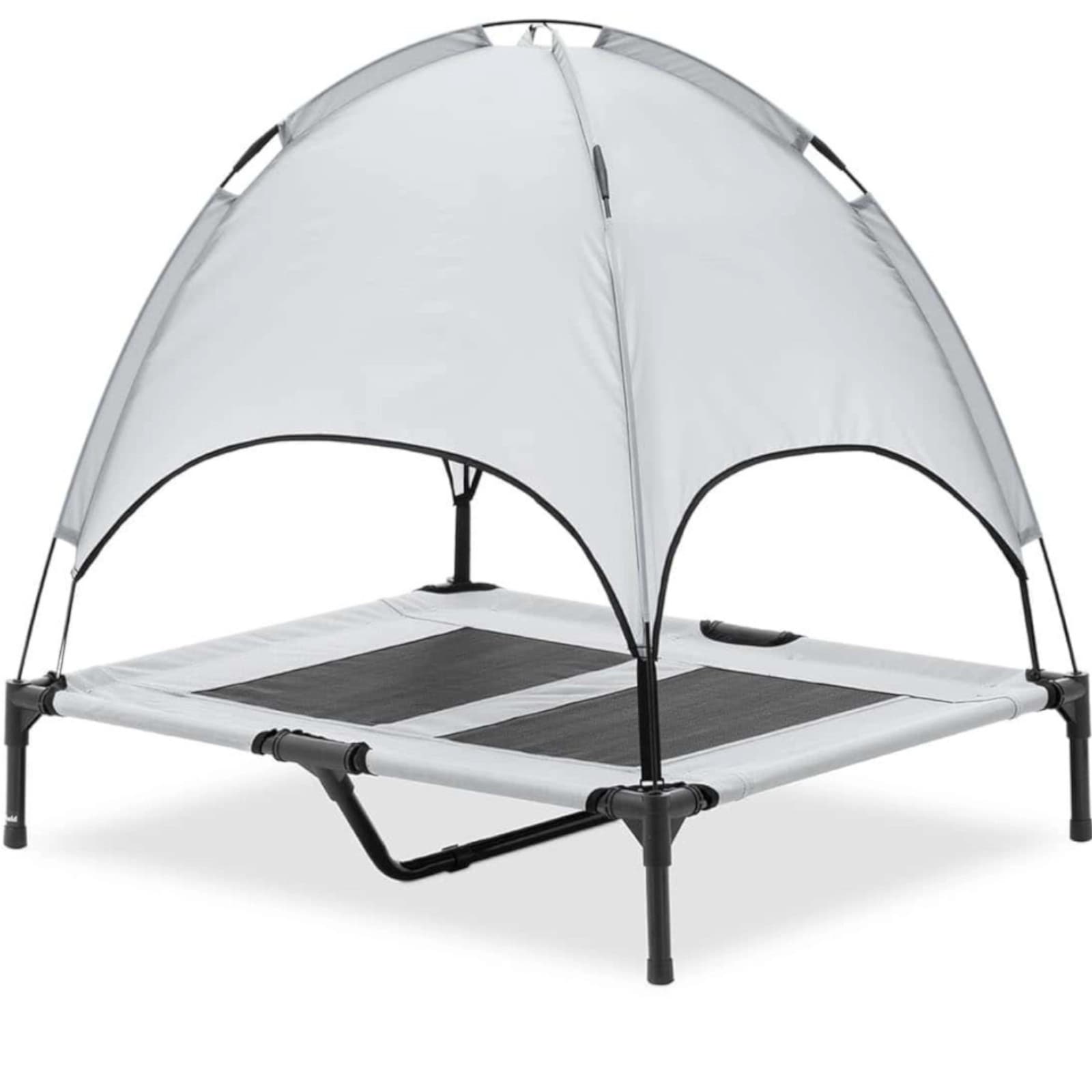 

Legowisko łóżko dla psa z baldachimem składane 91.5 x 76.5 x 90 cm