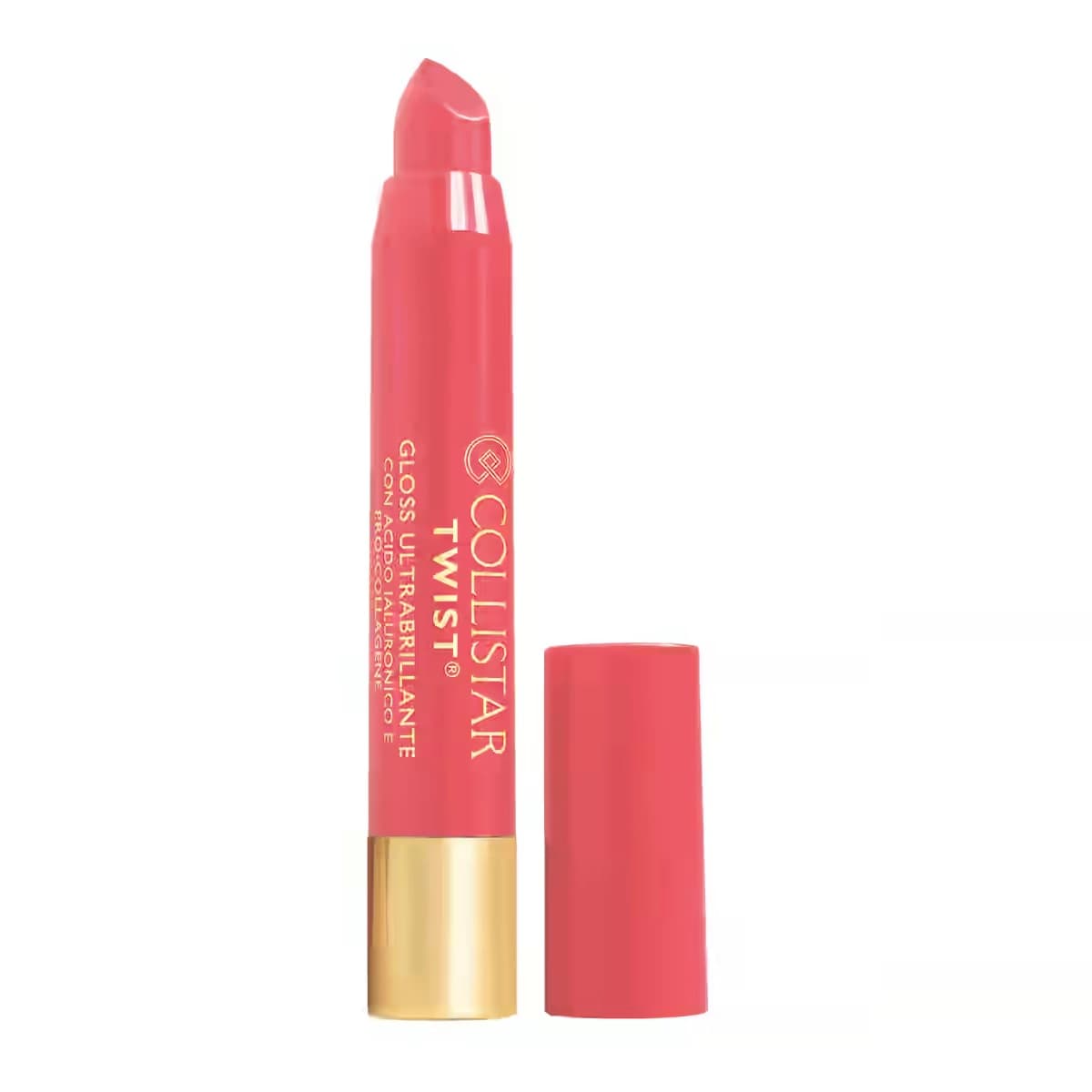 

COLLISTAR Twist Ultra Shiny Gloss With Hyaluronic Acid błyszczyk z kwasem hialuronowym 207 Corallo Rosa