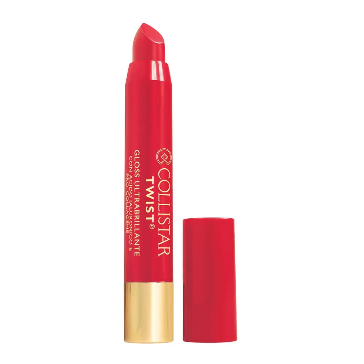 

Collistar Twist Ultra Shiny Gloss With Hyaluronic Acid błyszczyk z kwasem hialuronowym 208 Ciliegia 5.5ml