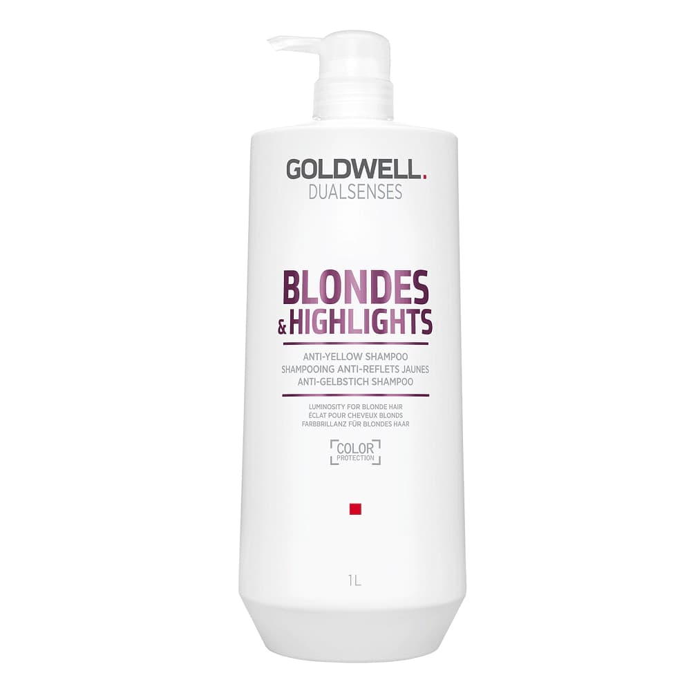 

GOLDWELL Dualsenses Blondes Highlights Anti-Yellow Shampoo szampon do włosów blond neutralizujący żółty odcień 1000ml