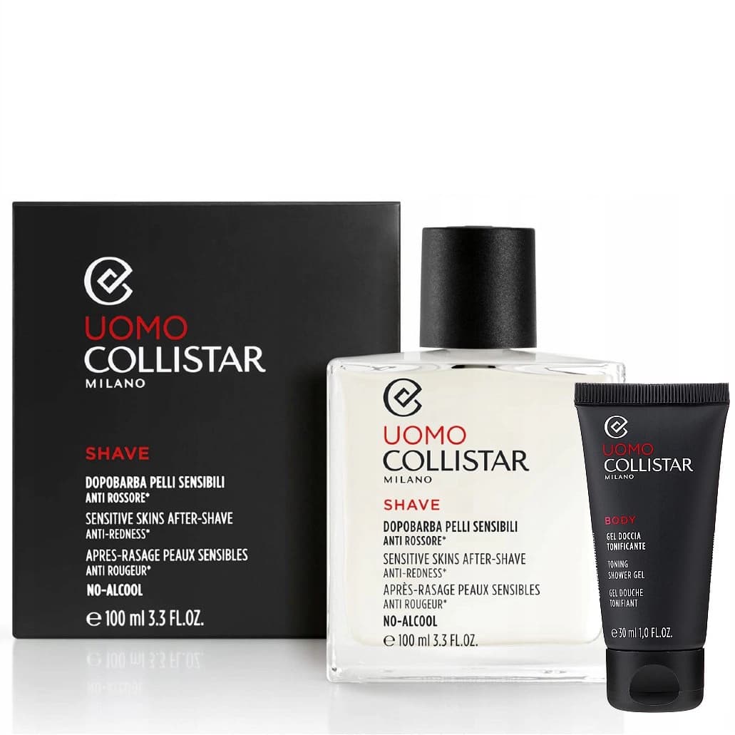 

Collistar Zestaw Sensitive Skins After-Shave emulsja po goleniu do skóry wrażliwej 100ml + Daily Supermoisturizer supernawilżacz 30ml
