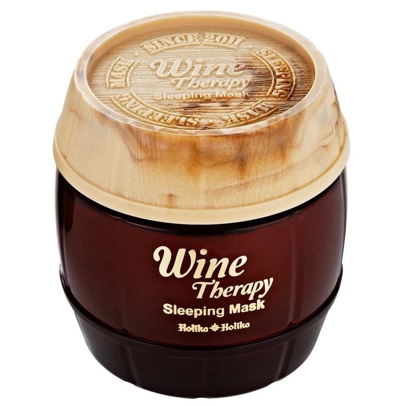 

HOLIKA HOLIKA Wine Therapy Sleeping Mask całonocna maseczka z ekstraktem z czerwonego wina 120ml