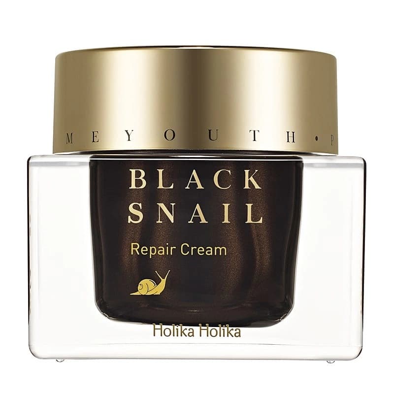 

HOLIKA HOLIKA Prime Youth Black Snail Repair Cream krem nawilżający o wysokiej zawartości ekstraktu ze śluzu ślimaka 50ml