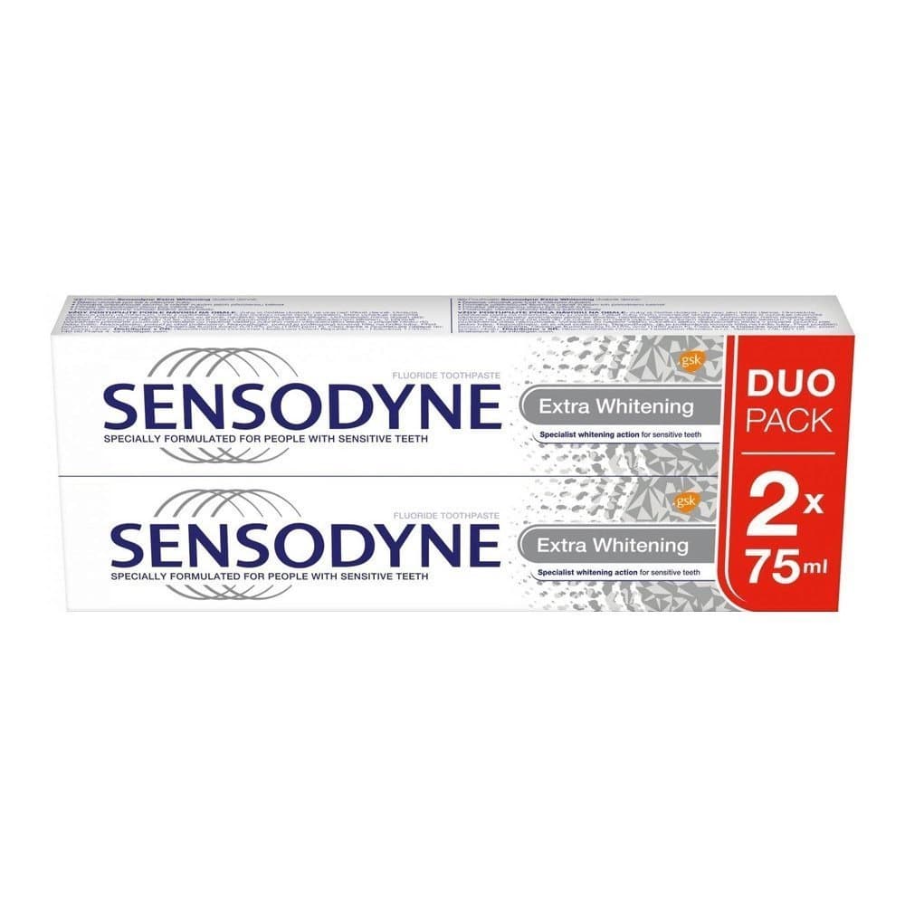 

Sensodyne Extra Whitening Toothpaste pasta do zębów 2x75ml