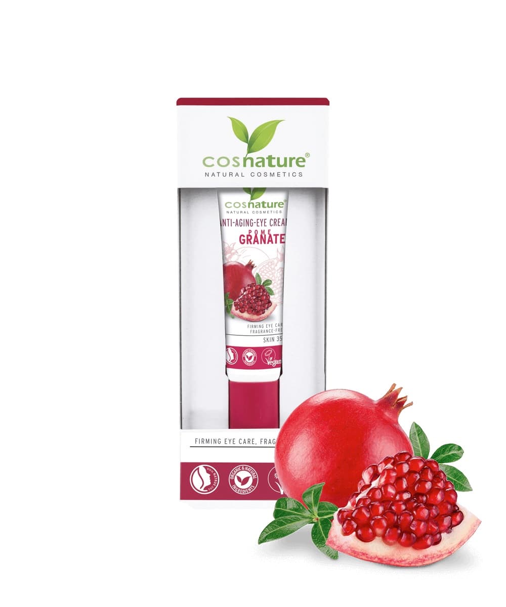 

Cosnature Anti-Aging Eye Cream naturalny ujędrniający krem pod oczy z owocem granatu 15ml