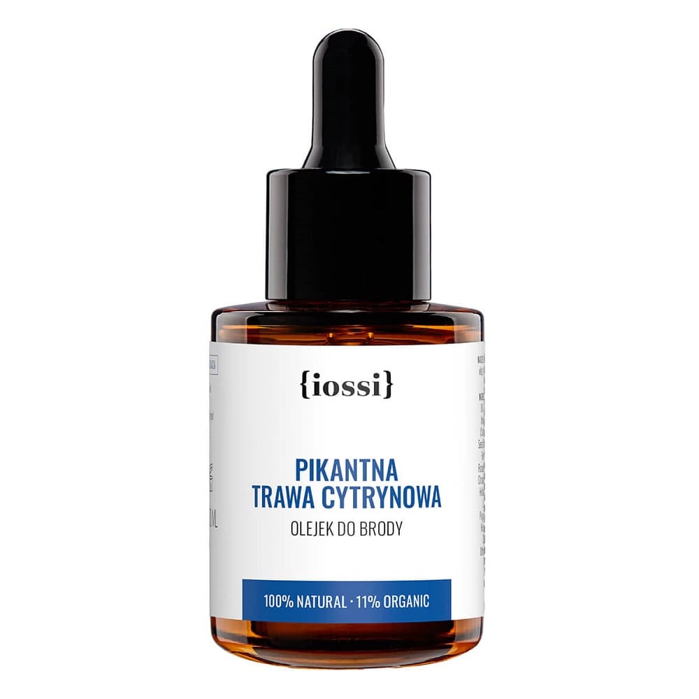 

Iossi Pikantna Trawa Cytrynowa olejek do brody 30ml