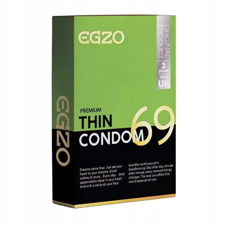 

EGZO Traditional Condom prezerwatywy Thin 3szt.