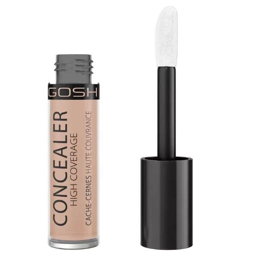 

Gosh Concealer High Coverage mocno kryjący korektor z aplikatorem 004 Natural 5.5ml