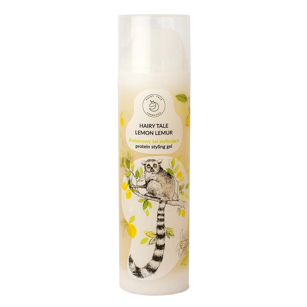 

HAIRY TALE Lemon Lemur proteinowy żel stylizujący do fal i loków 200ml