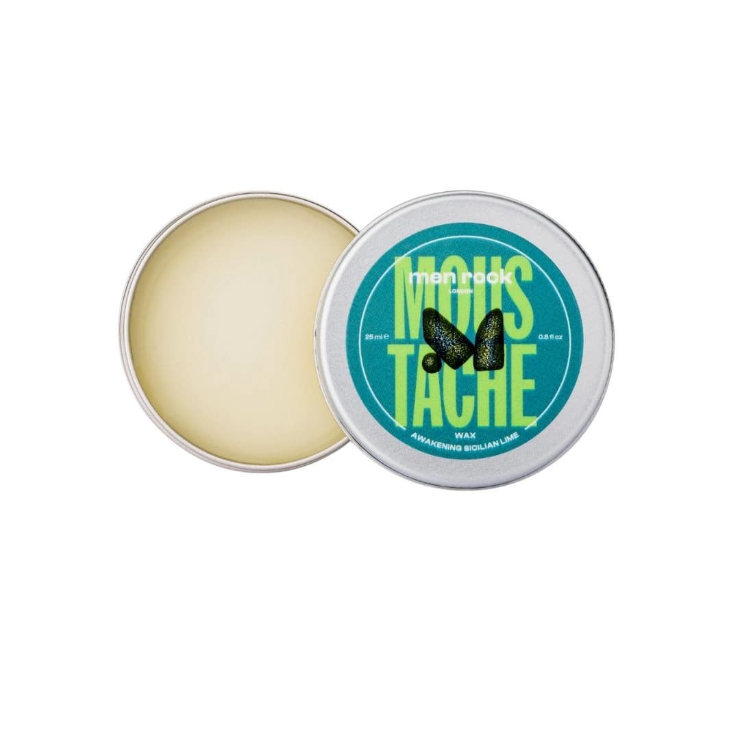 

MenRock Awakening Moustache Wax pobudzający wosk do wąsów Sicilian Lime and Caffeine 25ml