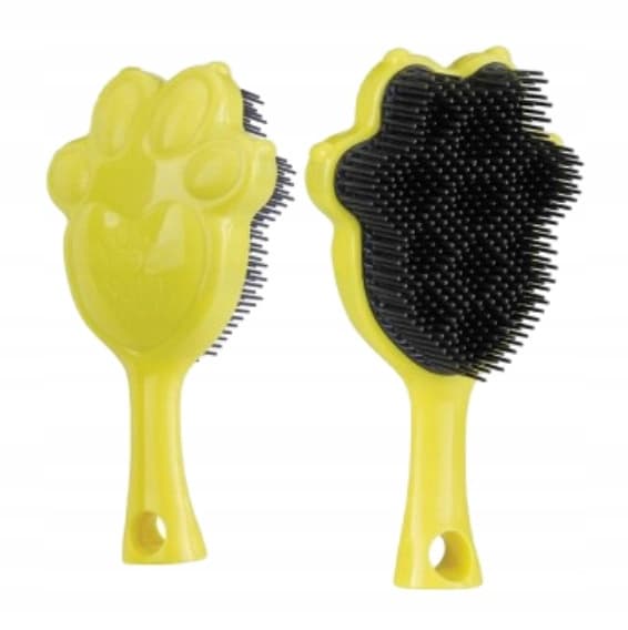 

Tangle Angel Pet Mini mała szczotka dla zwierząt Żółta