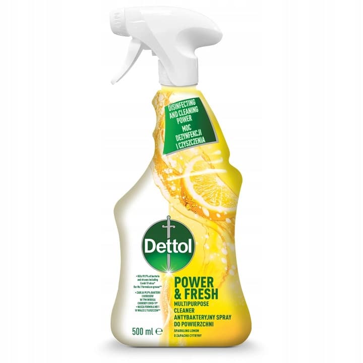 

DETTOL Antybakteryjny spray do powierzchni Citrus 500ml