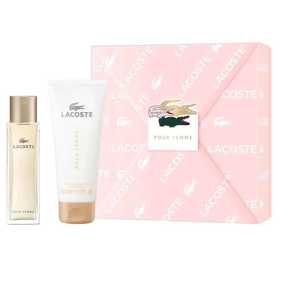 

Lacoste Pour Femme zestaw EDP 50ml + balsam do ciała 100ml (W)