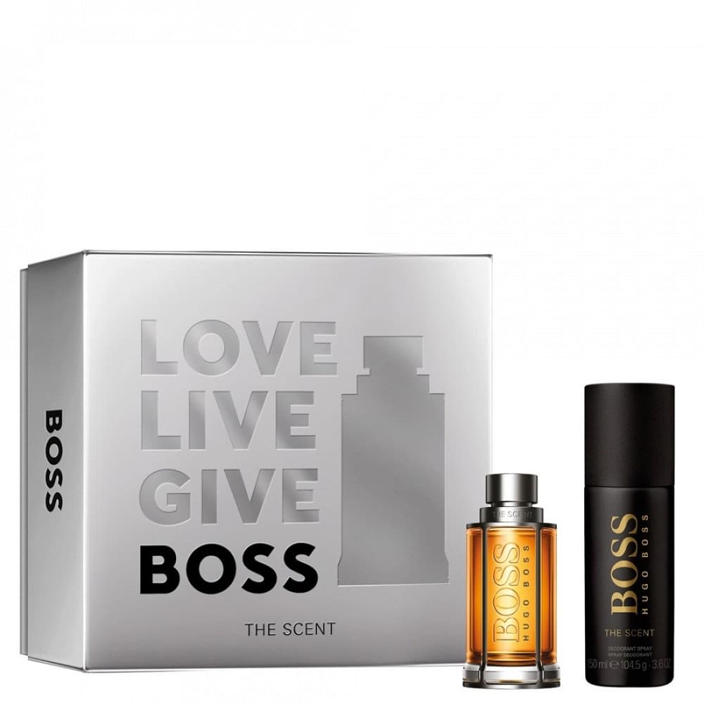 

Hugo Boss The Scent For Man zestaw EDT 50ml + dezodorant w sprayu 150ml (M)