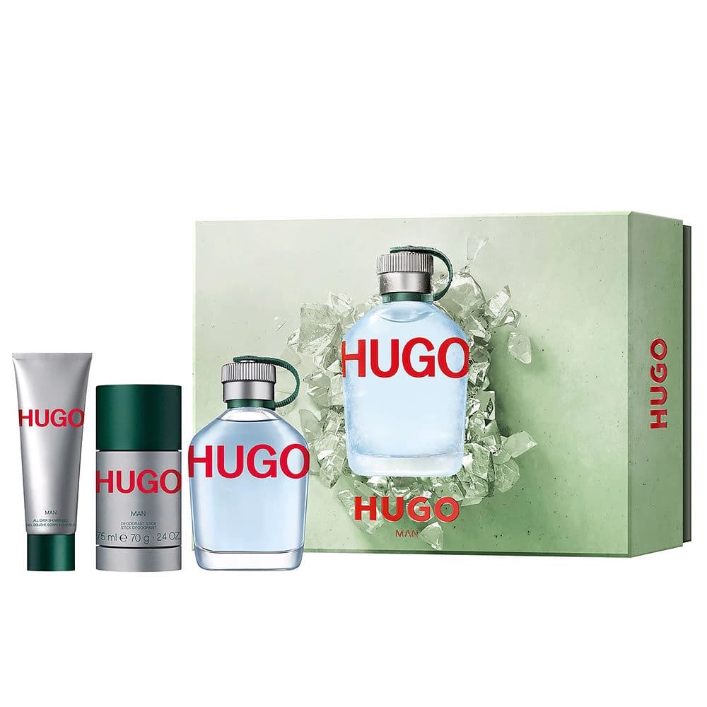 

Hugo Boss Hugo Man zestaw EDT 125ml + dezodorant spray 150ml + żel pod prysznic 50ml (M)