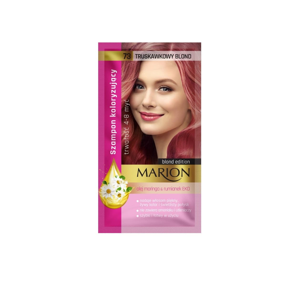 

MARION*Szampon kolor.4-8 myć 73 Truskawkowy blond