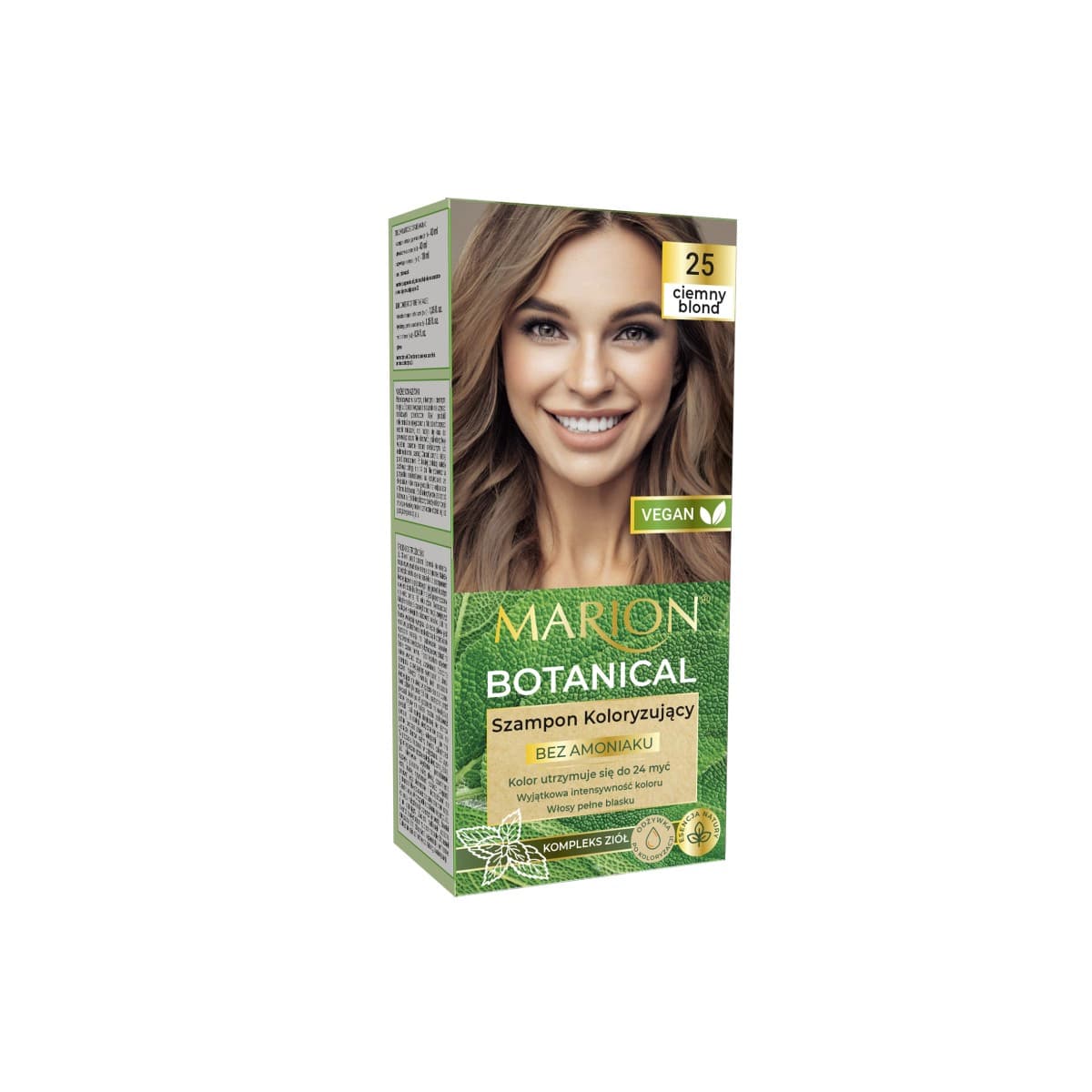 

Marion Szampon koloryzujący Botanical (Vege) nr 25 Ciemny Blond 1op.